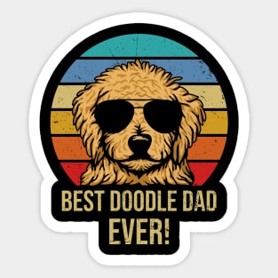 Goldendoodle Dad - Best Doodle Dad Ever Gift Sticker